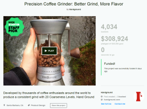 Precision Coffee Grinder Screenshot